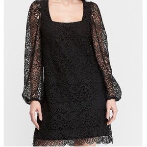Express Lace Crochet Dress NWT